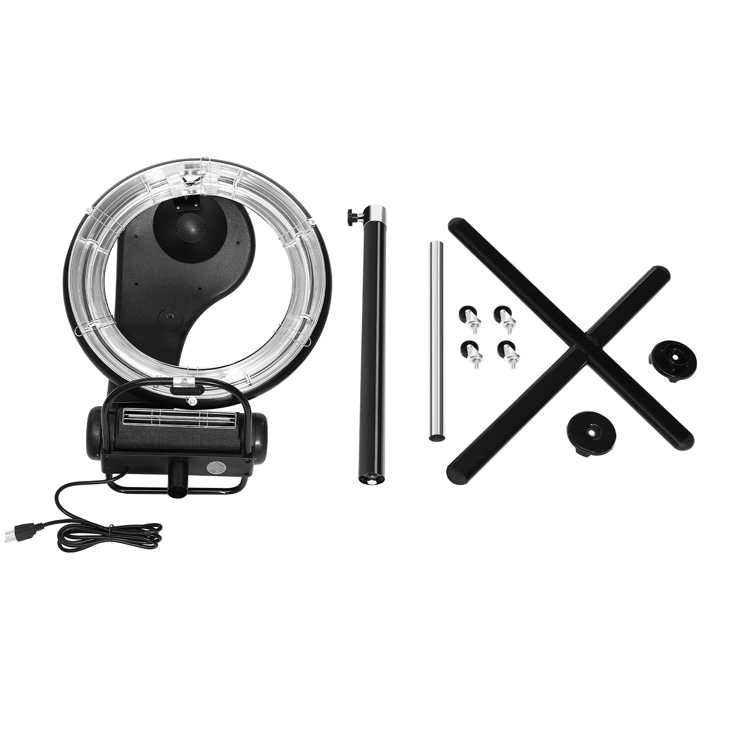 Professional Standing Hair Dryer - 3 in 1 Orbiting Infrared Free Standing Dryer Hair Dryer Accelerator Perm Styling