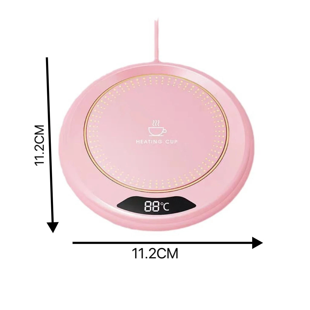 Mug Warmer USB Cup Heater Electric Coffee Milk Tea Water Heating Pad Thermostatic Coasters Cup Warmer for Home Office Mug Heater