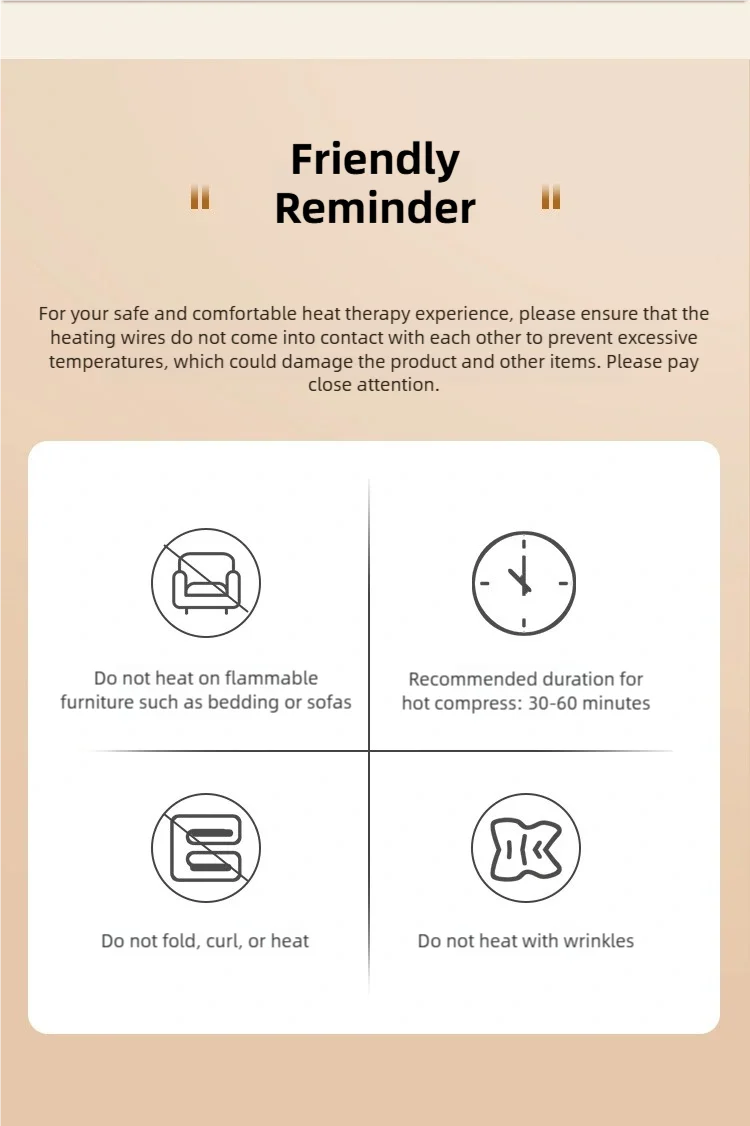 Electric Blanket with 10-Level Constant Temperature and Timer Function Heated Blanket for Legs/Abdomen/Hands/Full-Body Warmth