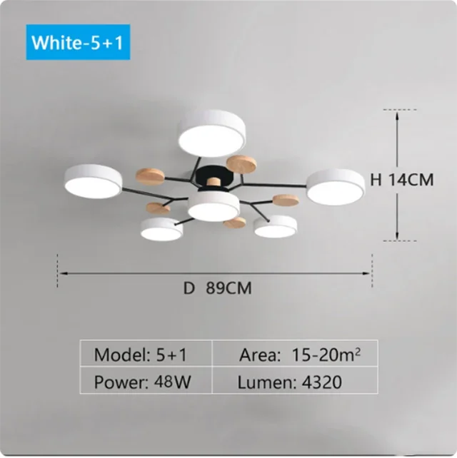 Modern LED Chandelier Lighting for Pendant Lamp Living Room Bedroom Study Home Decoration Indoor Lighting AC220V