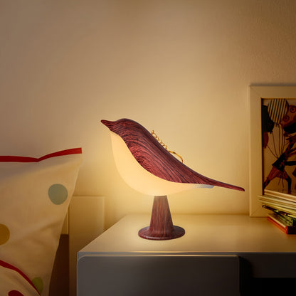 1pc of Bird Touch Lights Suitable for Bedrooms, Dimmable Cordless Bird Night Lights, USB Rechargeable Touch Sensor Control Table, And Table Lamp with Aroma Diffuser Function
