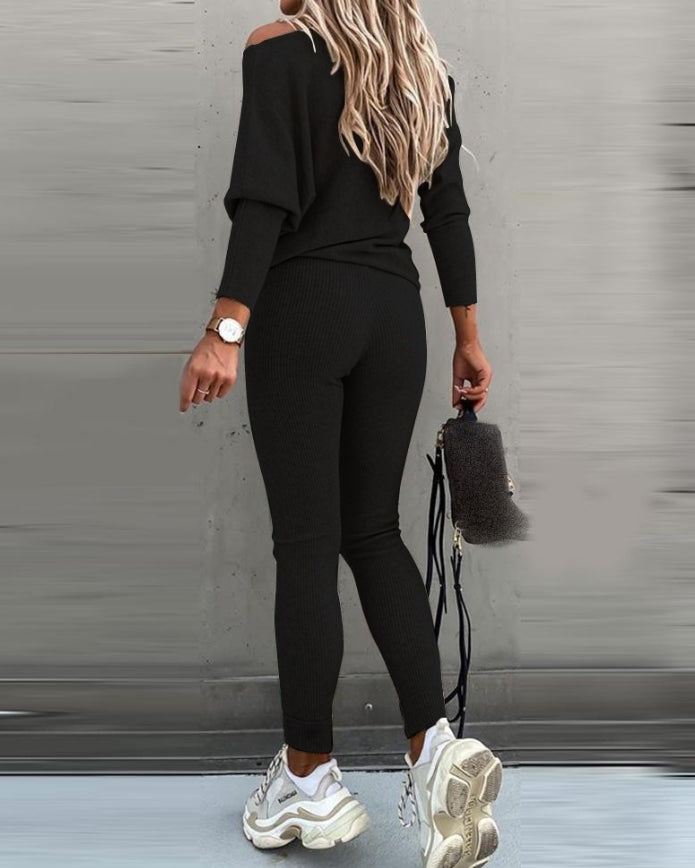 Women's Sports Suits 2025 Autumn Winter Latest Marketing Solid Thick Long Sleeved Zipper Sweatshirt Pants Set Two Piece Set