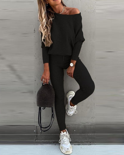 Women's Sports Suits 2025 Autumn Winter Latest Marketing Solid Thick Long Sleeved Zipper Sweatshirt Pants Set Two Piece Set