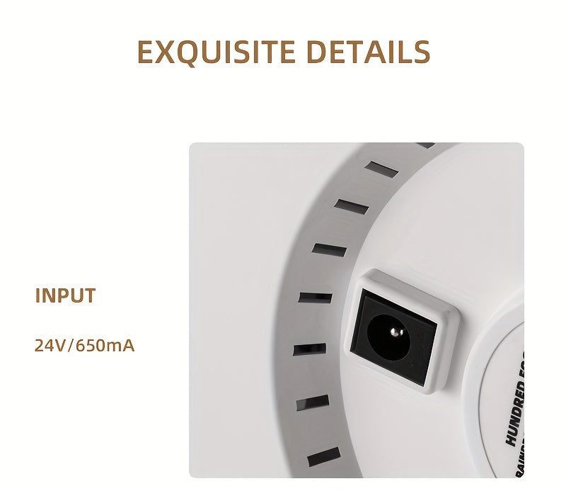 Large Capacity Volcanic Spray Atomizer - Intelligent Simulation Water Drop Humidifier and Flame Aroma Diffuser for Home - Advanced Mist Technology, Whisper Quiet, Easy to Clean, and Automatic Shut-Off