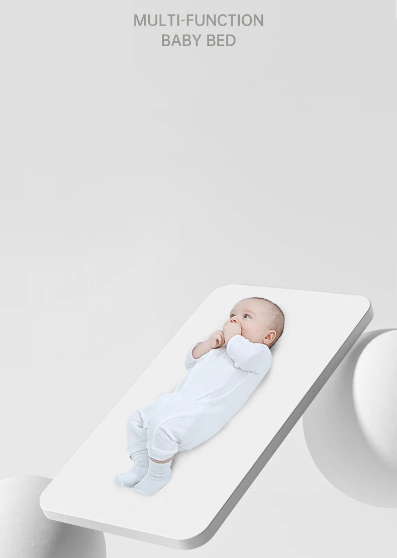 Rocking Baby Bassinet, Baby Cribs, Newborn Co-Sleeper, Infant Beside Sleeper, Unisex Baby Bed Cribs, Portable Travel Crib,Cradle