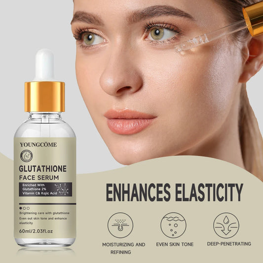 Glutathione Serum for Face for Brightening Skin, Dark Spot Corrector Sensitive Skin Cell Regenerating Lifting Skincare 40ml/60ml