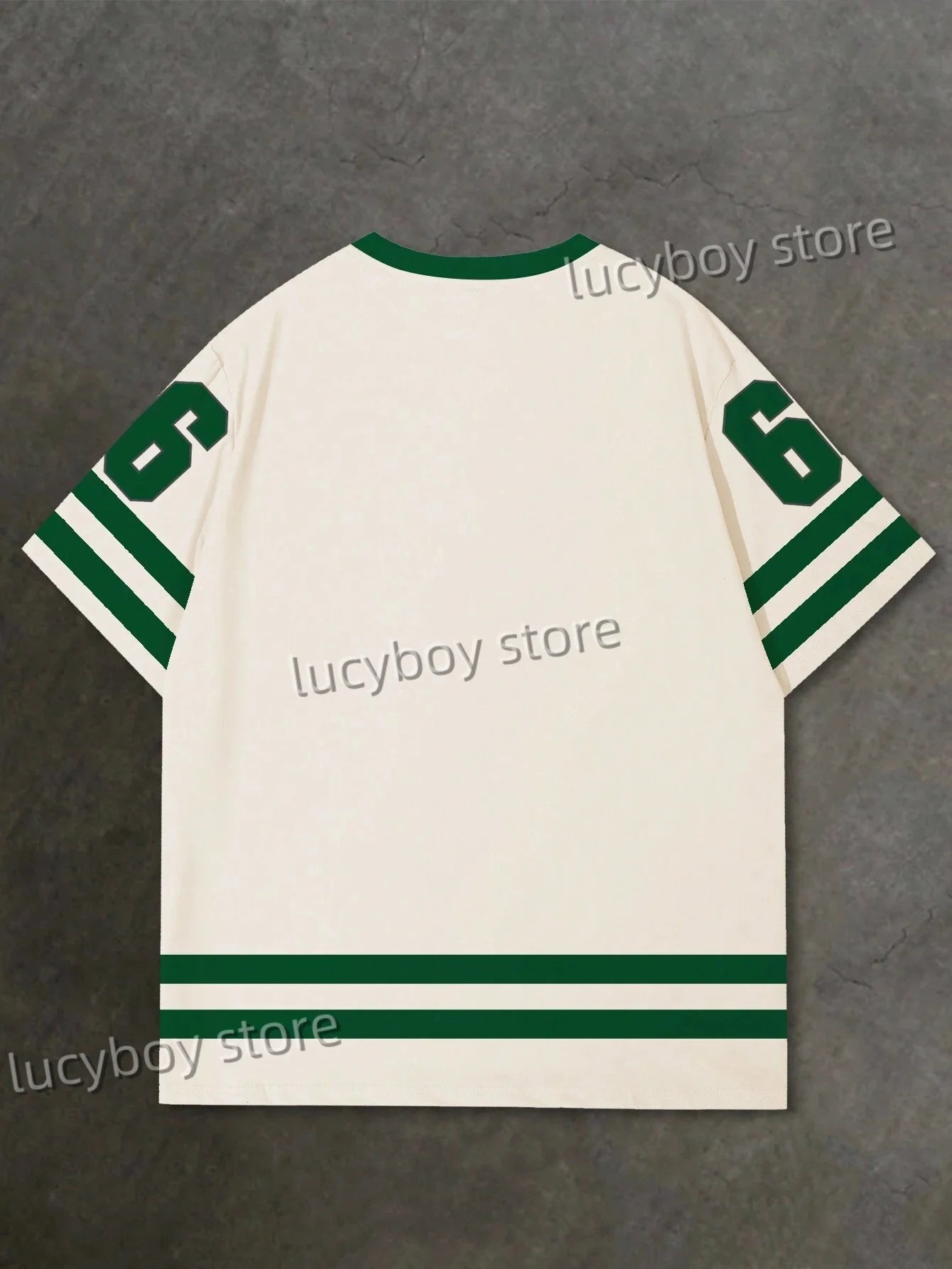 Men's 3D Numbers Printed Short Sleeve T Shirt Man V Neck Sportwear Brooklyn Racing Football Tee Vintage Casual Tops Men Clothes