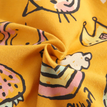 Sanlutoz Short Sleeve Baby Boys Girls Summer Bodysuits Cotton Infants Clothing Onesies Cute Cartoon Printing