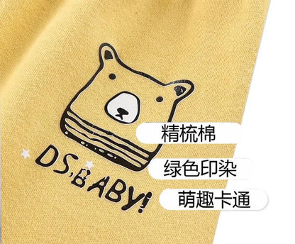 1-5Y Baby Boys Girls Pants Autumn Warm Toddler Infant Long Trousers Cartoon Soft Cotton Kids Children Pants Baby Leggings
