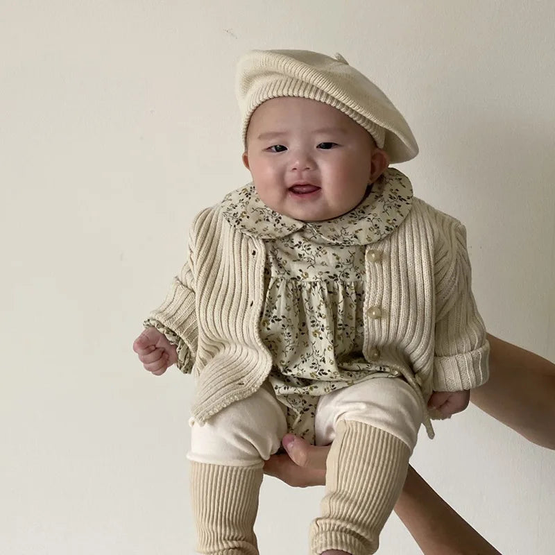 Spring Infant Patchwork Leggings Cotton Baby Casual Pants Fashion Toddler Girl Leggings Baby Clothing Autumn Kids Trousers