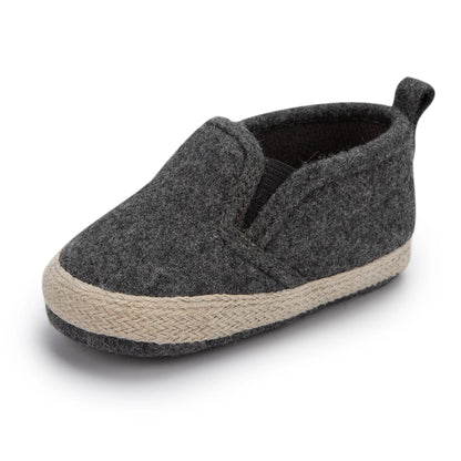 2025 New Baby Shoes Boys Girls Casual Shoes Soft-sole Non-slip PU Leather Cotton Infant First Walkers Crib 4-colors Newborn