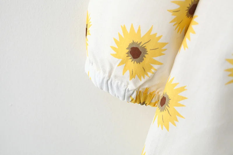 2Piece Spring Fall Toddler Girl Clothes Set Korean Cute Doll Collar Long Sleeve Print Flowers Dress+ Bag Newborn Baby Dresses 074