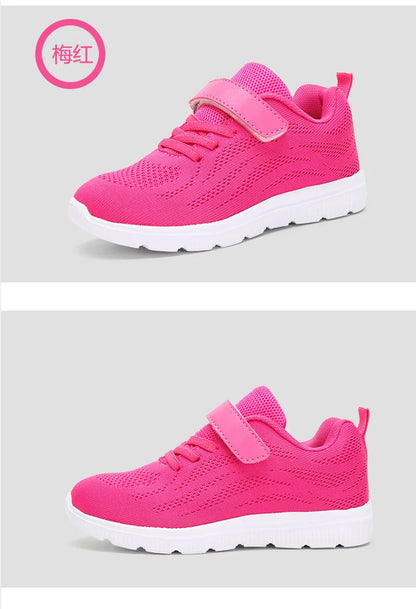 UncleJerry Children Summer Shoes for Boys and Girls Casual Sneakers with Comfortable Sole Supper Lightweight Kids Running Shoes