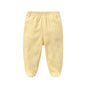 Lawadka 0-12M Spring Autumn Cotton Newborn Baby Boy Girl Pants Solid Wrap Foot Long Trousers Casual Baby Leggings For Girls Boys