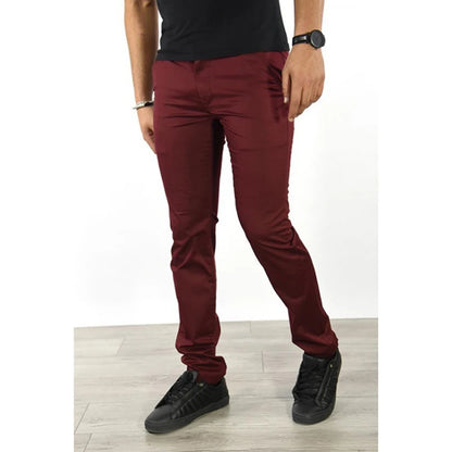 Autumn 2026 New Casual Pants Men 6 Colors Classic Style Fashion Business Slim Fit Straight Trousers Solid Daily Male Clothes Hot