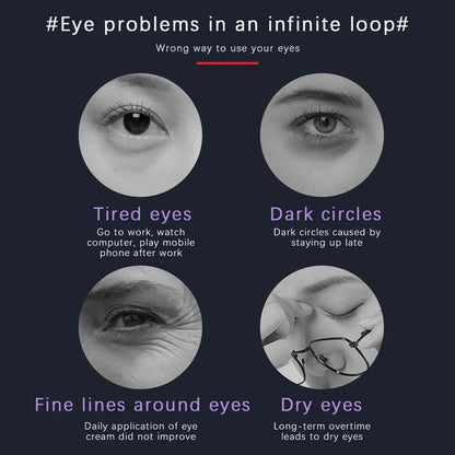 Smart Eye Massager Electric Bluetooth Airbag Vibration Hot Compress Air Pressure Eye Care Massager Relaxation Massage Glasses