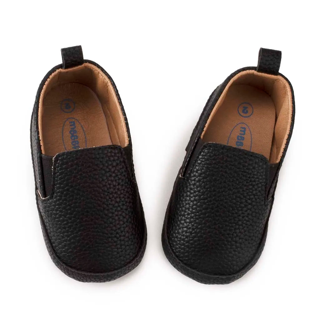 New Baby Shoes Boys Girls Casual Shoes Soft-sole Non-slip PU Leather Cotton Infant First Walkers Crib 4-colors Newborn