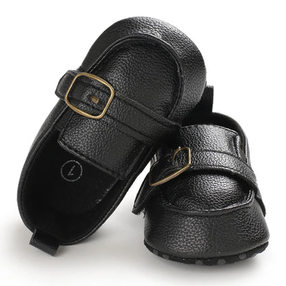 0-18M Baptism Newborn Baby Pre walker Girls Boys Casual Shoes Leather Non-Slip Soft-Sole Infant Toddler First Walkers