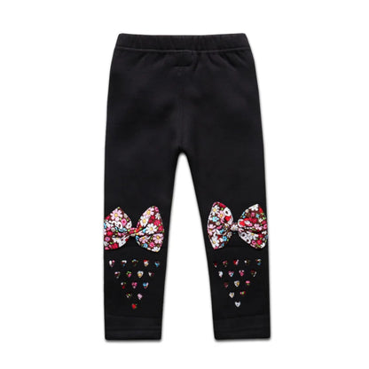 Sale Baby Girls Winter Leggings Children Plus Velvet Pants Thicken Warm Long Trousers for Kids Skinny Pencil Pants 0-3 Year
