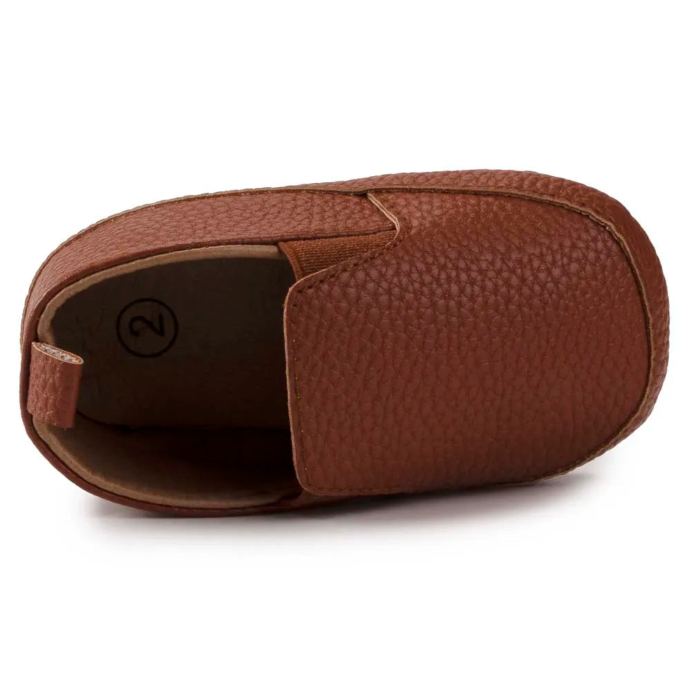 2025 New Baby Shoes Boys Girls Casual Shoes Soft-sole Non-slip PU Leather Cotton Infant First Walkers Crib 4-colors Newborn