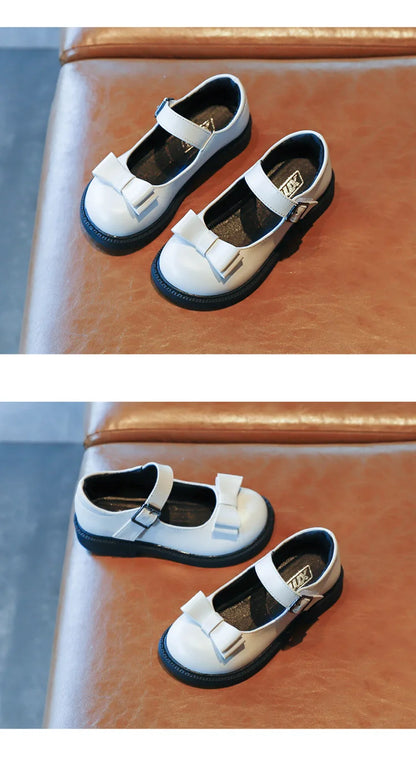 Children Shoes Kids Casual Shoes for Big Girls Kindergarten School Students Performance Shoes Bow-knot Soft 2022 Spring Autumn