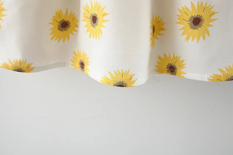 2Piece Spring Fall Toddler Girl Clothes Set Korean Cute Doll Collar Long Sleeve Print Flowers Dress+ Bag Newborn Baby Dresses 074