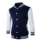 Hoodies Men Baseball Jacket Men Fashion Design Wine Red Men's Slim Fit College Varsity Jacket Men Harajuku Boy Sweatshirt