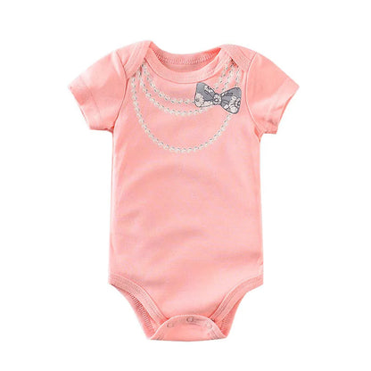 1-2 Pieces Baby Bodysuit For Newborns Summer Baby Romper Girl/Boy Clothes 0-12M Newborn Clothing Infant Soft Tight Baby Clothes