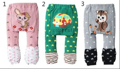 2025 Autumn Baby pants Long Trousers baby girls leggings newborn clothes boy harem pant baby clothing girl Tights