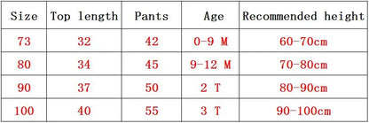 Spring Autumn New Baby Clothing Set Cartoon Cotton Baby Boys Clothing Girls Suit Set 0-3 Year Baby Clothes