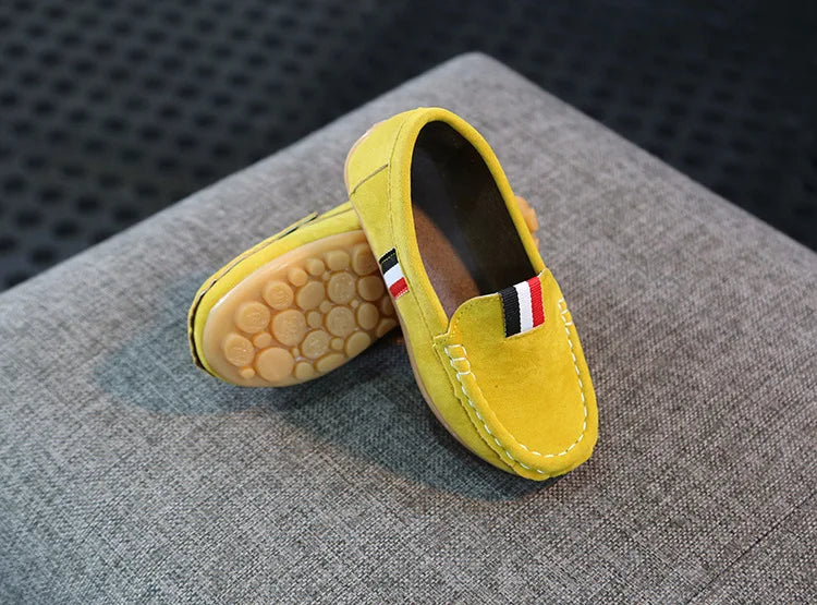 Fashion Soft Boys Shoes Kids Loafers Slip-on Children's Casual Sneakers For Toddler Big Boys 4 Colors Classic Classical Version