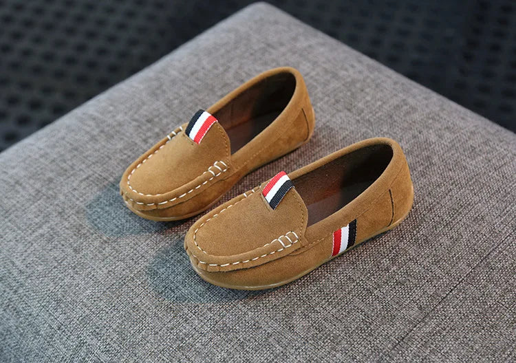 Fashion Soft Boys Shoes Kids Loafers Slip-on Children's Casual Sneakers For Toddler Big Boys 4 Colors Classic Classical Version