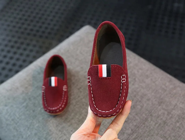 Fashion Soft Boys Shoes Kids Loafers Slip-on Children's Casual Sneakers For Toddler Big Boys 4 Colors Classic Classical Version