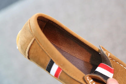 Fashion Soft Boys Shoes Kids Loafers Slip-on Children's Casual Sneakers For Toddler Big Boys 4 Colors Classic Classical Version