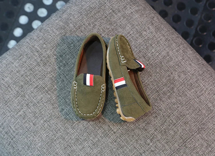 Fashion Soft Boys Shoes Kids Loafers Slip-on Children's Casual Sneakers For Toddler Big Boys 4 Colors Classic Classical Version