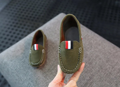 Fashion Soft Boys Shoes Kids Loafers Slip-on Children's Casual Sneakers For Toddler Big Boys 4 Colors Classic Classical Version