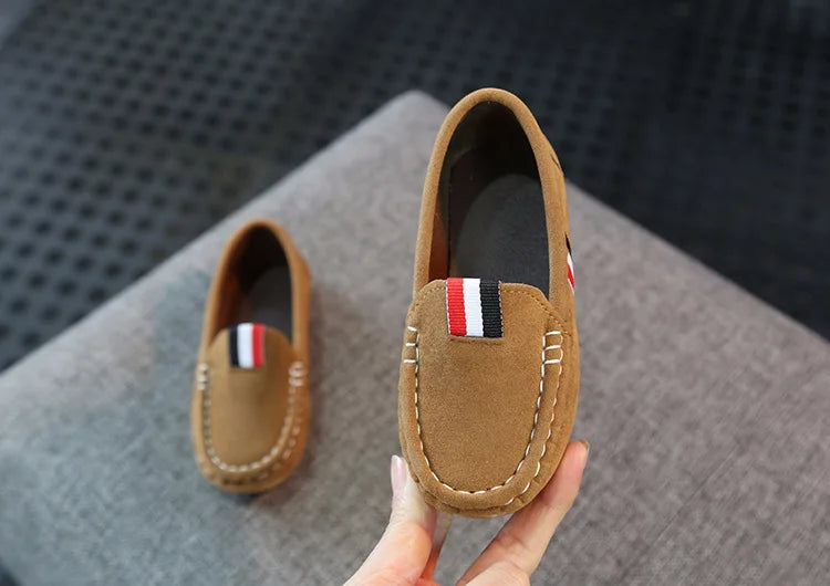 Fashion Soft Boys Shoes Kids Loafers Slip-on Children's Casual Sneakers For Toddler Big Boys 4 Colors Classic Classical Version