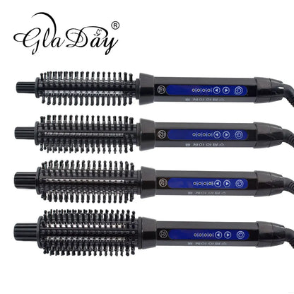 Ceramic Hair Brush Curler Electric Hair brush Comb Hair Curling Roller Hair Curling Iron