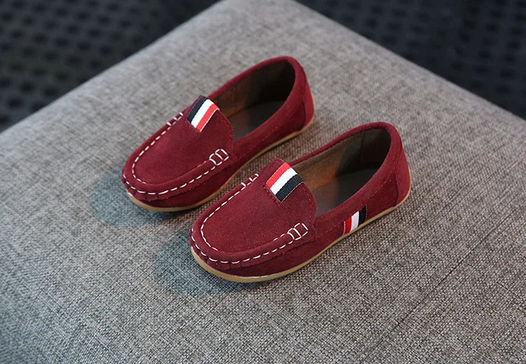 Fashion Soft Boys Shoes Kids Loafers Slip-on Children's Casual Sneakers For Toddler Big Boys 4 Colors Classic Classical Version