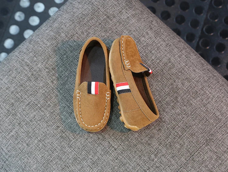 Fashion Soft Boys Shoes Kids Loafers Slip-on Children's Casual Sneakers For Toddler Big Boys 4 Colors Classic Classical Version