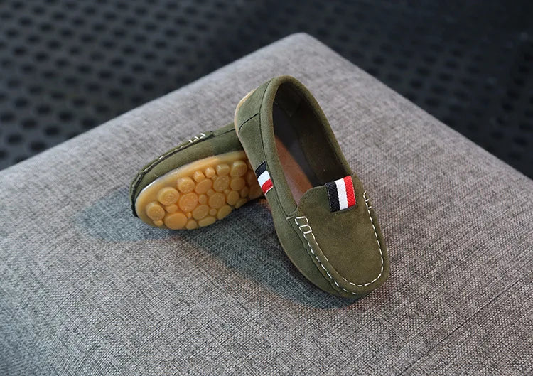 Fashion Soft Boys Shoes Kids Loafers Slip-on Children's Casual Sneakers For Toddler Big Boys 4 Colors Classic Classical Version