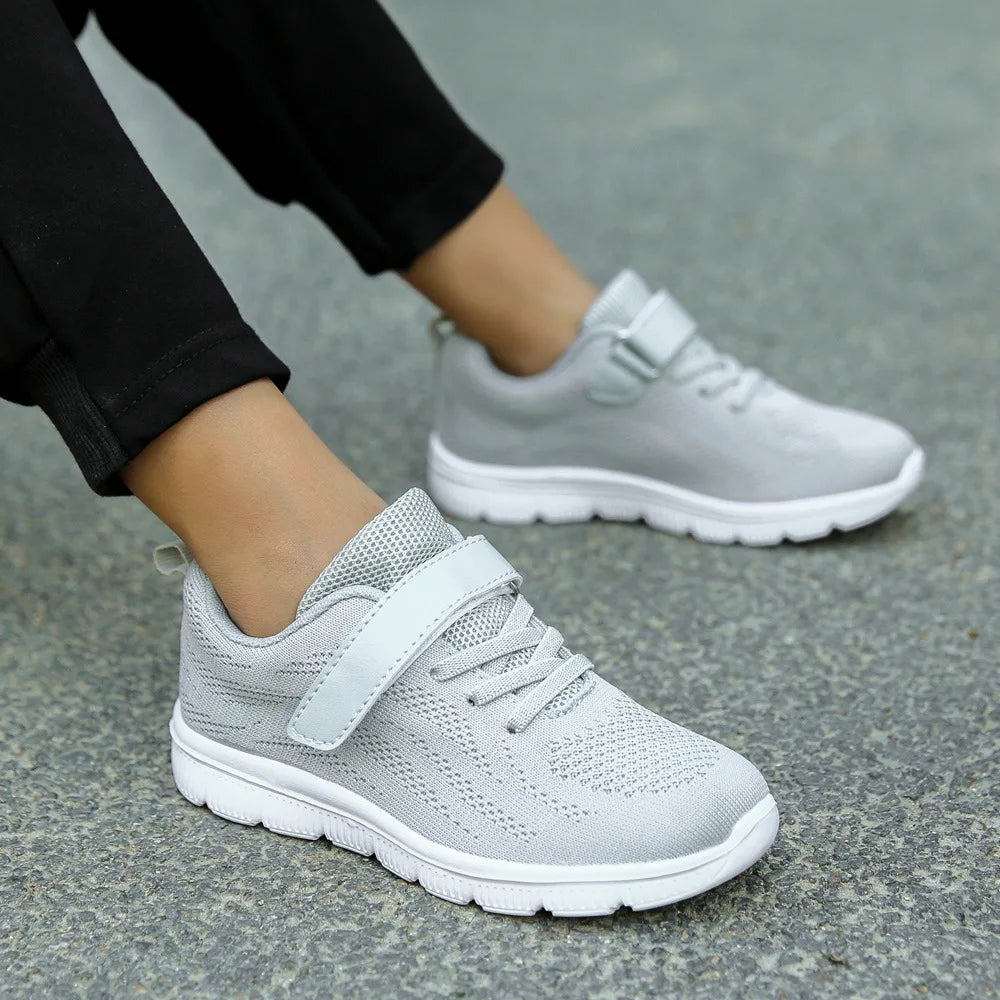 UncleJerry Children Summer Shoes for Boys and Girls Casual Sneakers with Comfortable Sole Supper Lightweight Kids Running Shoes