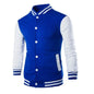 Hoodies Men Baseball Jacket Men Fashion Design Wine Red Men's Slim Fit College Varsity Jacket Men Harajuku Boy Sweatshirt