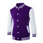 Hoodies Men Baseball Jacket Men Fashion Design Wine Red Men's Slim Fit College Varsity Jacket Men Harajuku Boy Sweatshirt