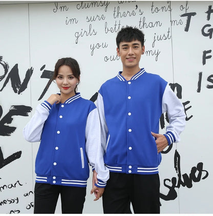 Baseball Jackets Men New Fashion Design Slim Fit College Varsity Coat Women's Jacket Support Custom Print Photo/Text