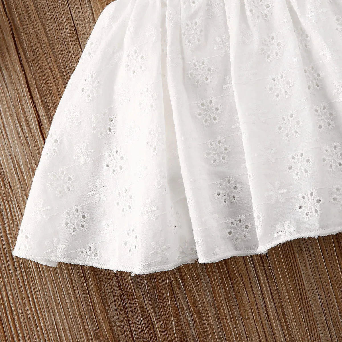 Newborn Infant Baby Girls Princess Short Sleeve Romper Dress Clothes Outfit 2025 Summer white girls mini dress