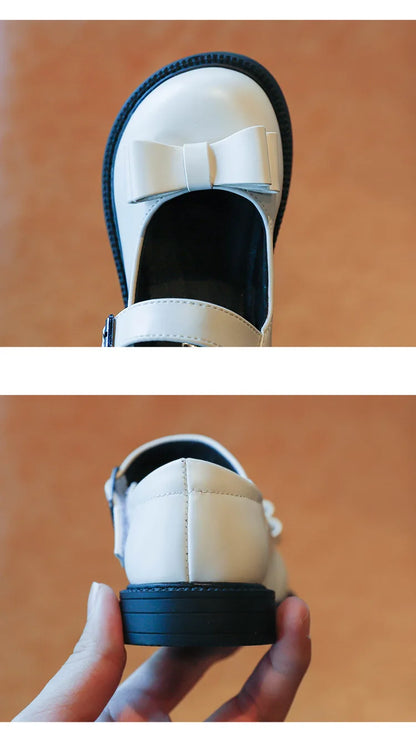 Children Shoes Kids Casual Shoes for Big Girls Kindergarten School Students Performance Shoes Bow-knot Soft 2022 Spring Autumn