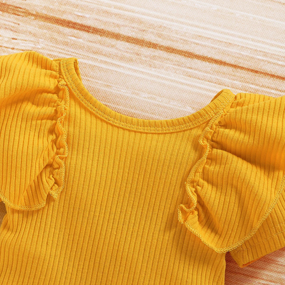 Baby Summer Clothing Girl Floral Clothes Kids Short Sleeve Romper Newborn Jumpsuit+ Girls Sunflower Tutu Shorts 3Pcs Outfits Set