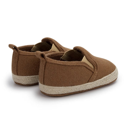 New Baby Shoes Boys Girls Casual Shoes Soft-sole Non-slip PU Leather Cotton Infant First Walkers Crib 4-colors Newborn