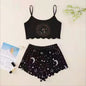 Hot Women's Sleepwear Cute Cartoon Print Short Set Pajamas for Women Pajama Set Sweet Short Sleeve V-Neck & Shorts Summer Pajama